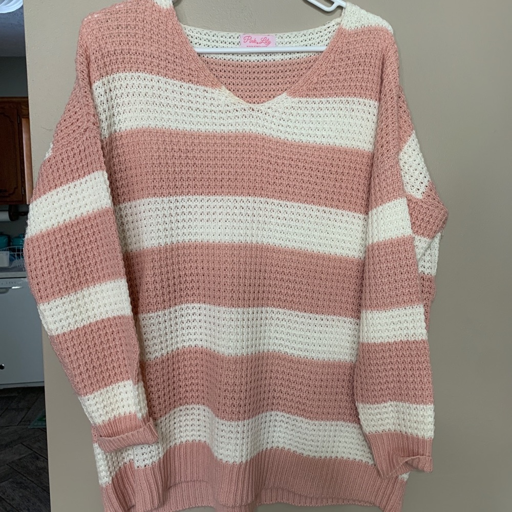 Sweater from pink lily boutique